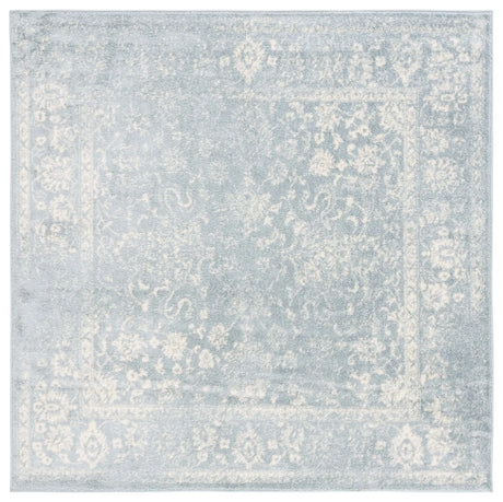 Safavieh Adirondack 6'-0" x 6'-0" Rug in Slate / Ivory
