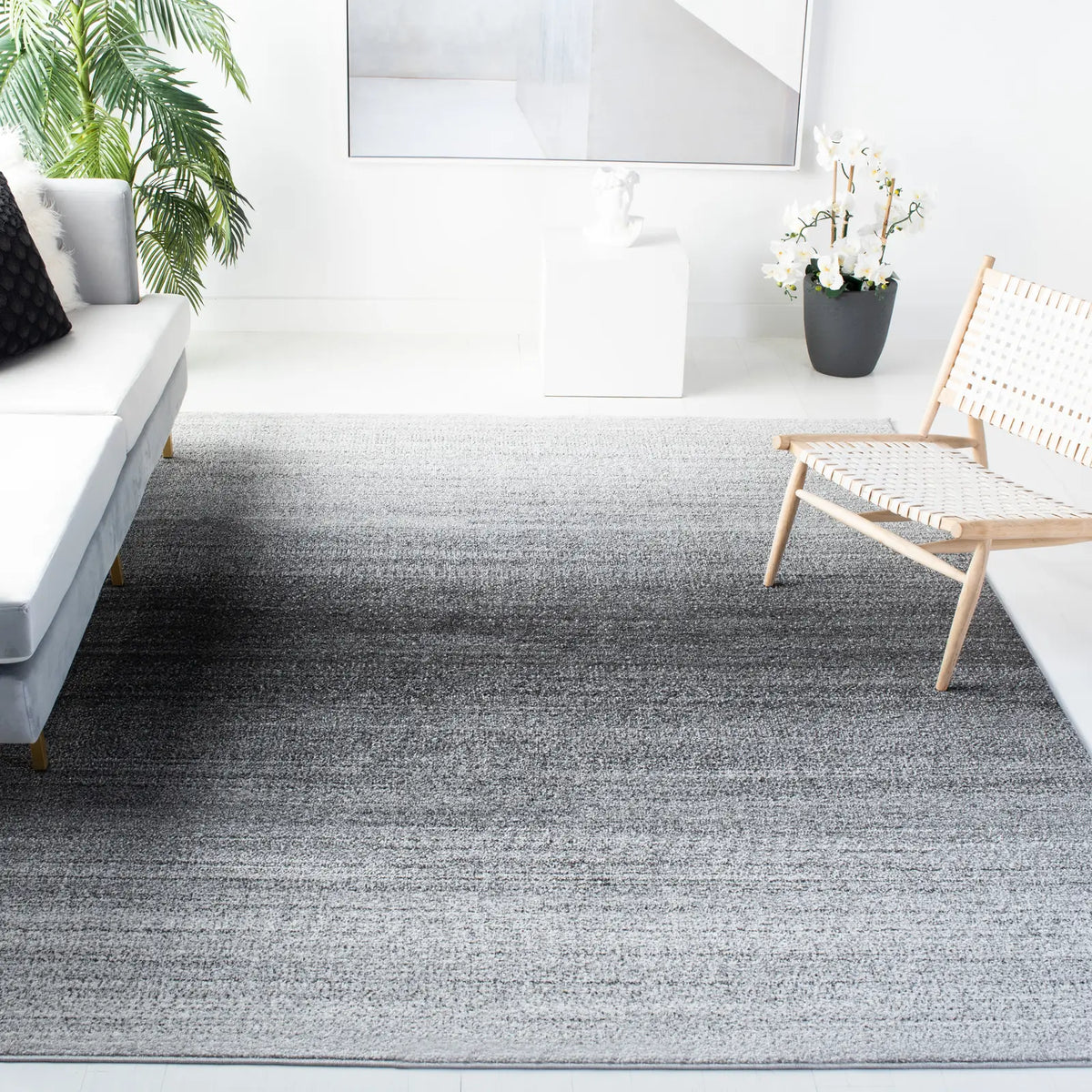 Safavieh Adirondack 10'-0" x 14'-0" Rug in Grey / Dark Grey