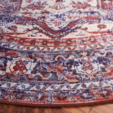 Safavieh Tucson 6'-0" x 6'-0" Rug in Beige / Red