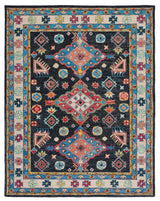 Safavieh Aspen 10'-0" x 14'-0" Rug in Charcoal / Blue