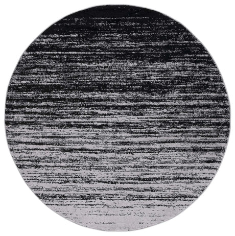Safavieh Adirondack 6'-0" x 6'-0" Rug in Silver / Black