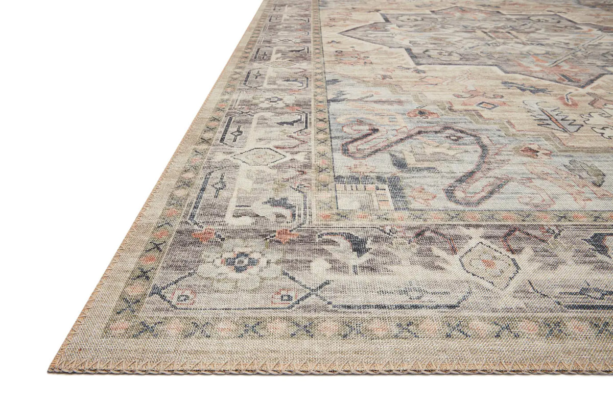 Loloi Hathaway Hth-07 Multi/Ivory Rugs - rug corner