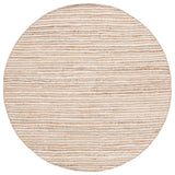 Safavieh Cape Cod 6'-0" x 6'-0" Rug in Natural / Ivory