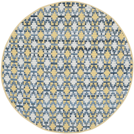 Safavieh Montauk 4'-0" x 4'-0" Rug in Gold / Multi
