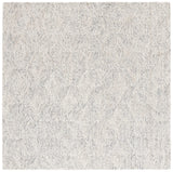 Safavieh Ebony 6'-0" x 6'-0" Rug in Navy / Ivory