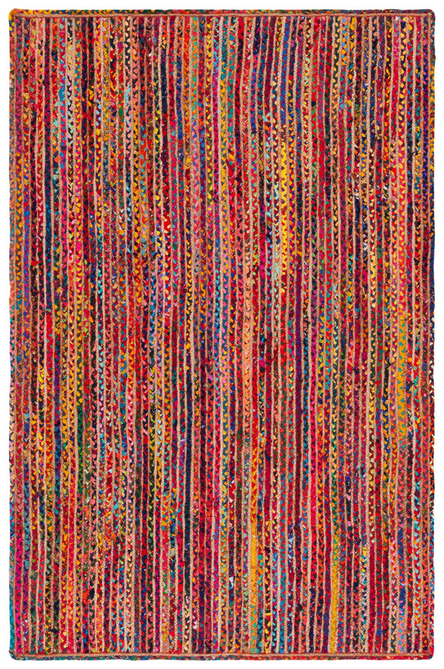 Safavieh Braided 4'-0" x 6'-0" Rug in Natural / Multi