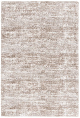 Safavieh Penelope Shag 4'-0" x 6'-0" Rug in Taupe / Ivory