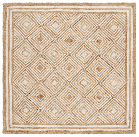 Safavieh Natural Fiber 6'-0" x 6'-0" Rug in Natural / Ivory