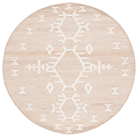Safavieh Natural Fiber 6'-0" x 6'-0" Rug in Natural / Ivory