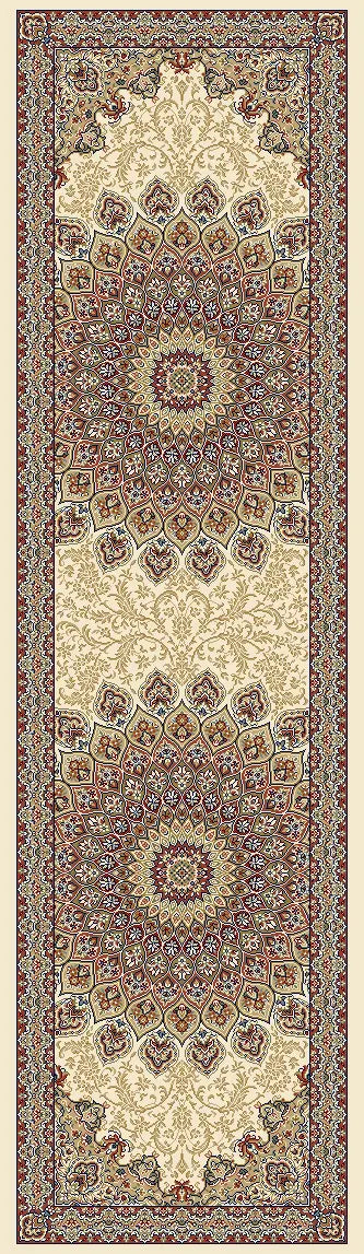 Dynamic Rugs Ancient Garden 57090 Ivory Rugs - Runner