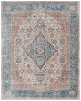 Safavieh Victoria 10'-0" x 14'-0" Rug in Navy / Ivory