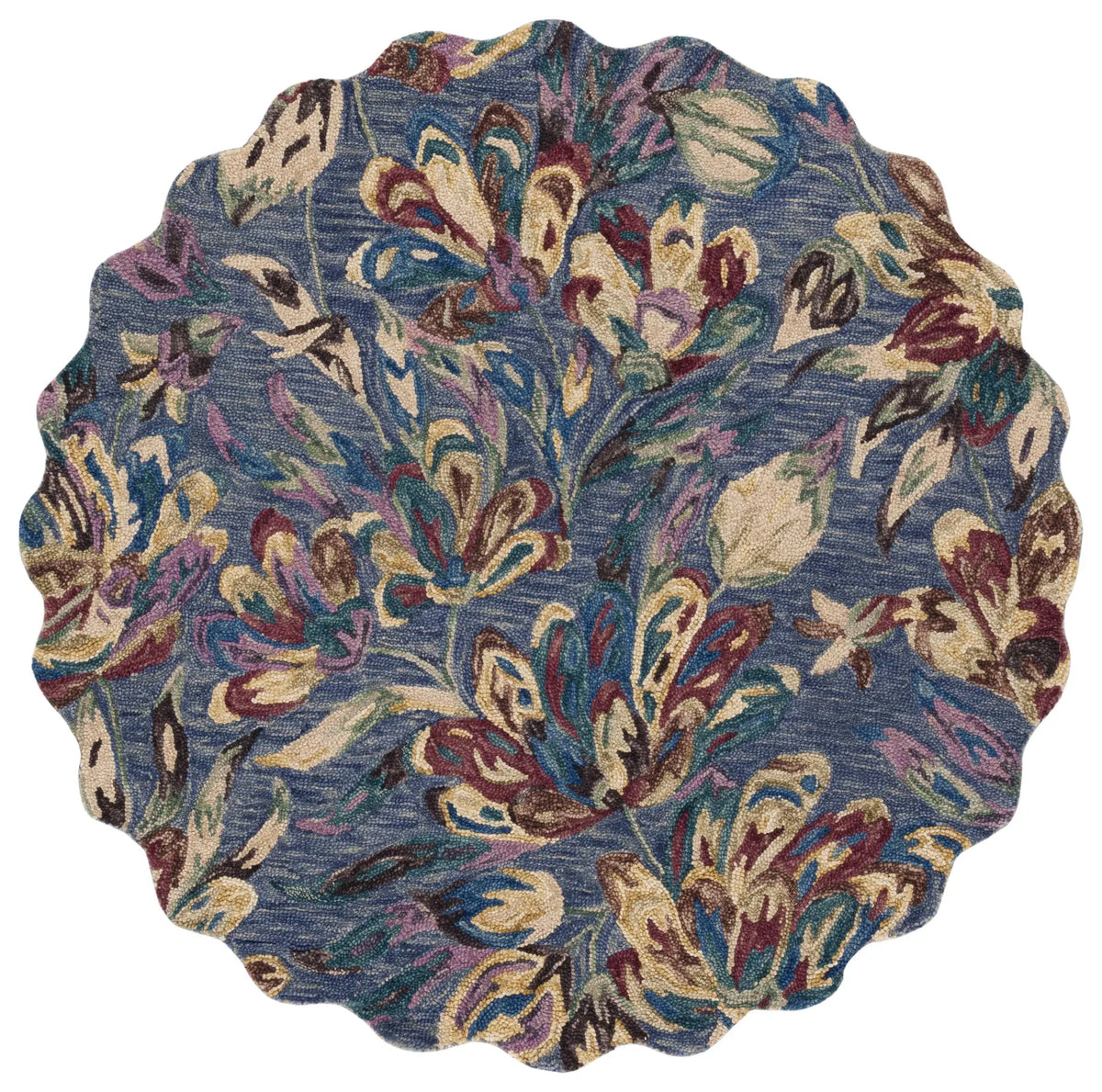 Safavieh Blossom 6'-0" x 6'-0" Rug in Blue / Violet