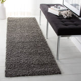 Safavieh Sga-Athens Shag 2'-3" x 8'-0" Rug in Dark Grey