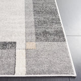 Safavieh Phoenix 500 4'-5" x 6'-5" Rug in Light Grey / Beige Charcoal