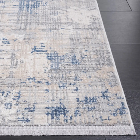 Safavieh Whisper 4'-0" x 6'-0" Rug in Grey / Blue Ivory