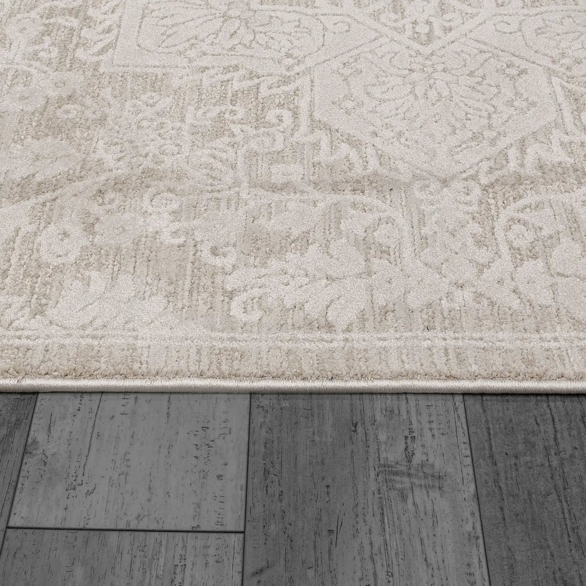 Dynamic Rugs Hamilton 10602 Power Loomed Traditional Cream Rug - Pile