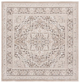 Safavieh Cabana 6'-7" x 6'-7" Rug in Beige / Ivory