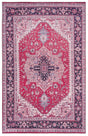 Safavieh Tucson 4'-0" x 6'-0" Rug in Red / Navy