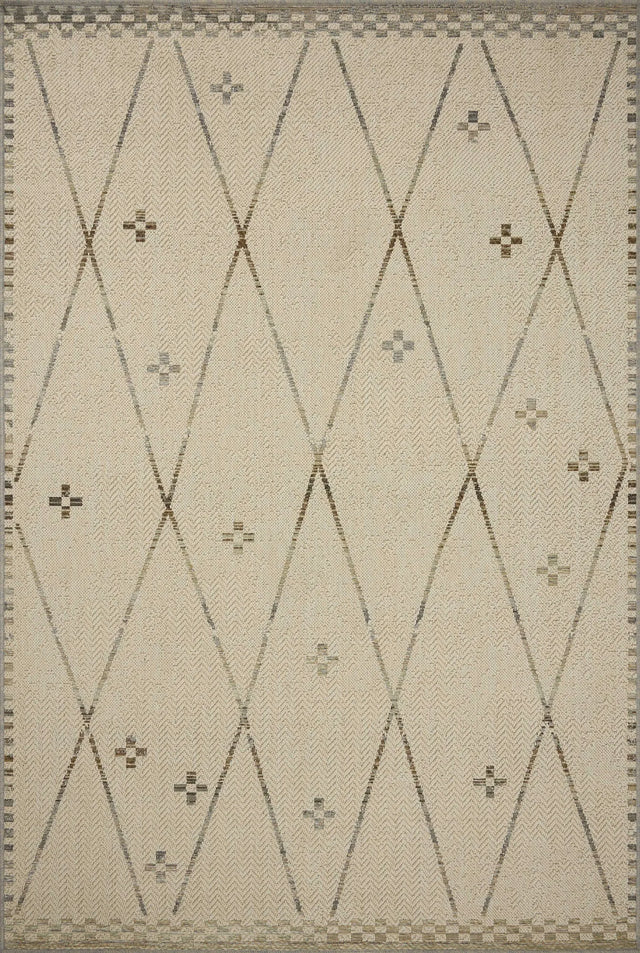 Loloi Saylor SAY-01 Ivory / Pebble Rug - main flat