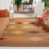Safavieh Kilim 10'-0" x 14'-0" Rug in Natural / Multi