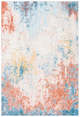 Safavieh Tulum 4'-0" x 6'-0" Rug in Ivory / Pink