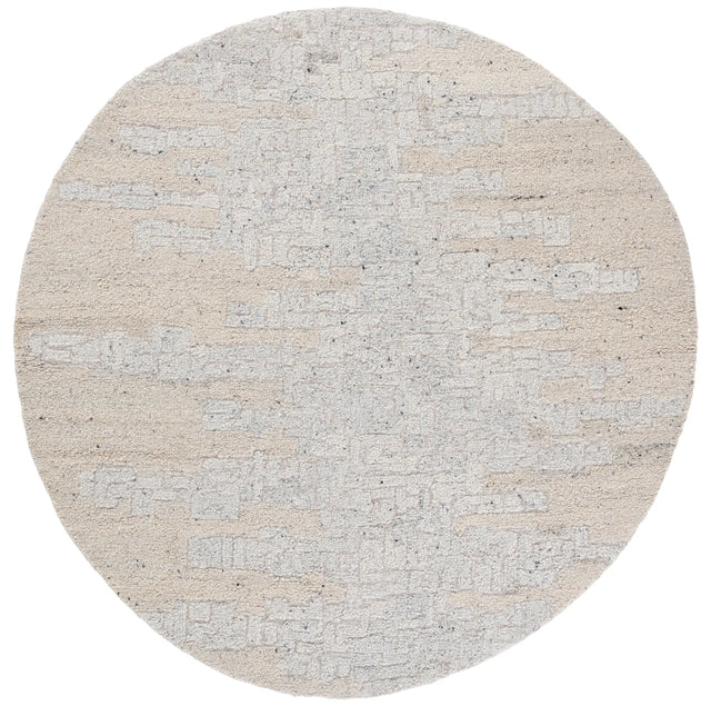 Safavieh Harvest 6'-0" x 6'-0" Rug in Beige / Grey