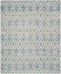 Safavieh Marbella 10'-0" x 14'-0" Rug in Dark Blue / Ivory