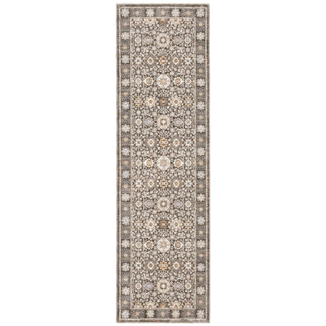 Oriental Weavers Sphinx Maharaja 071N1 Charcoal/Ivory Rugs - runner