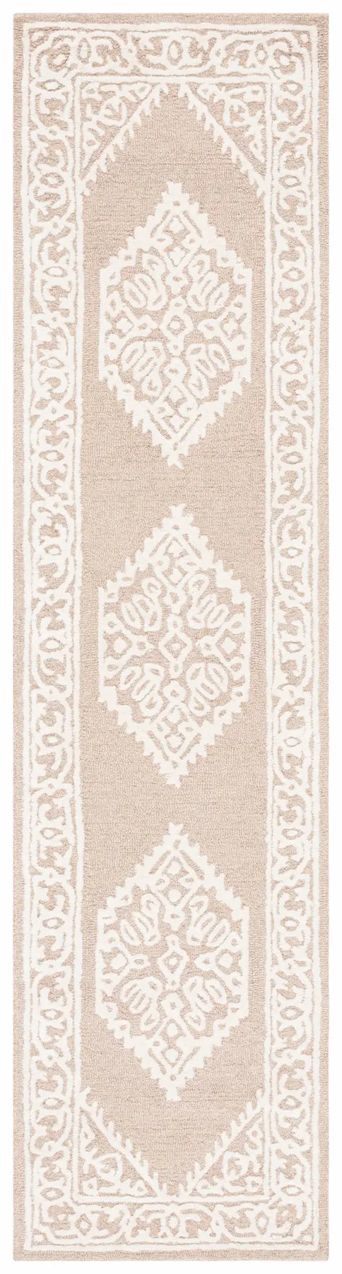 Safavieh Metro 2'-3" x 9'-0" Rug in Ivory / Brown