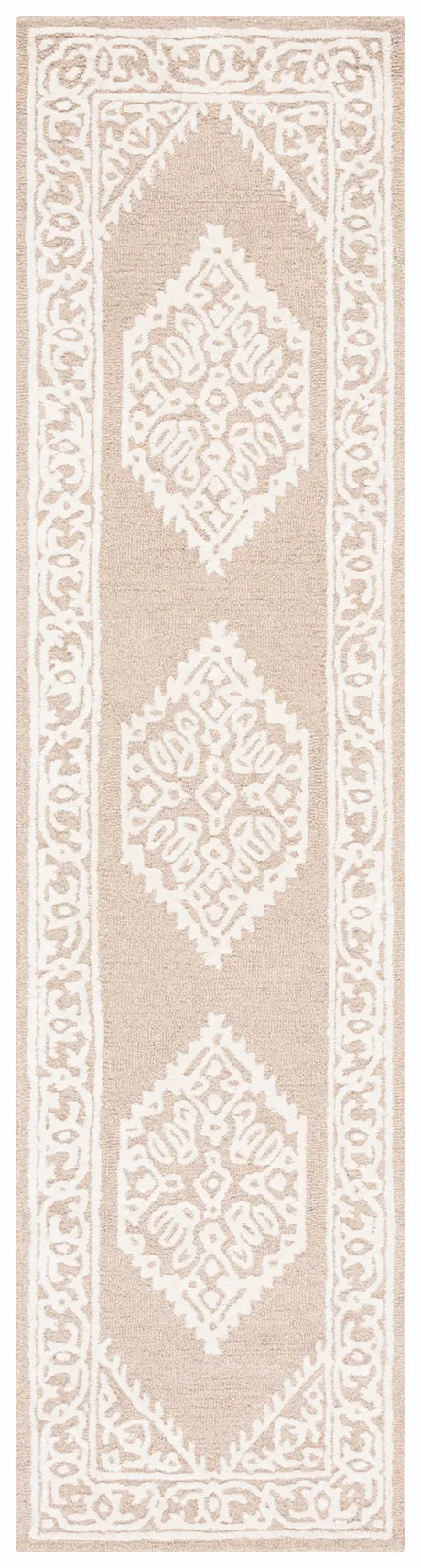 Safavieh Metro 2'-3" x 9'-0" Rug in Ivory / Brown