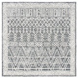 Safavieh Abstract 6'-0" x 6'-0" Rug in Ivory / Black