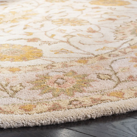 Safavieh Antiquity 6'-0" x 6'-0" Rug in Ivory / Light Green