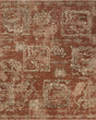 Loloi Winchester WNC-09 Traditional Power Loomed Brick, Beige Rug - main flat