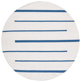 Safavieh Montauk 6'-0" x 6'-0" Rug in Ivory / Navy