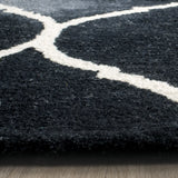 Safavieh Dip Dye 2'-3" x 8'-0" Rug in Graphite / Ivory
