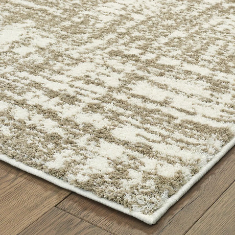Oriental Weavers Sphinx Verona 1803J Ivory / Taupe Rugs - corner detail
