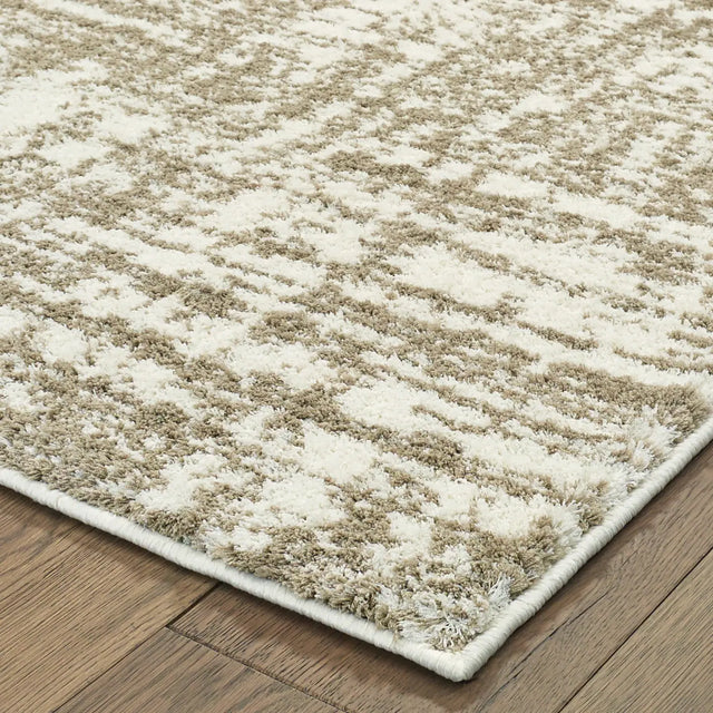 Oriental Weavers Sphinx Verona 1803J Ivory / Taupe Rugs - corner detail
