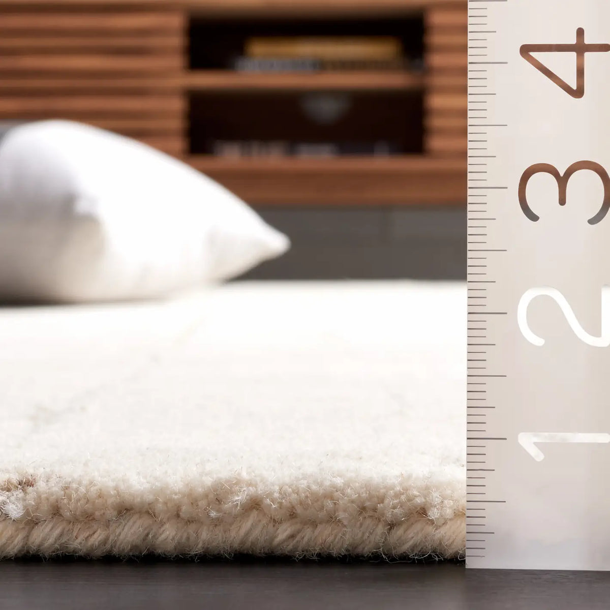 Safavieh Ebony 4'-0" x 6'-0" Rug in Ivory / Grey
