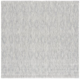 Safavieh Courtyard 6'-7" x 6'-7" Rug in Grey / Grey