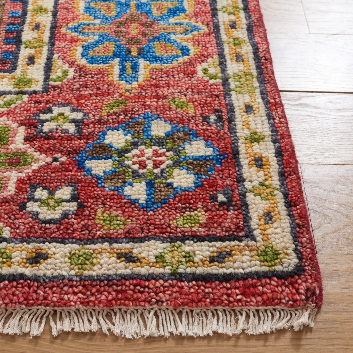 Safavieh Samarkand 10'-0" x 14'-0" Rug in Red / Green