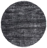 Safavieh Iceland Shag 6'-7" x 6'-7" Rug in Dark Grey / Ivory