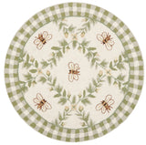 Safavieh Chelsea 3'-0" x 3'-0" Rug in Ivory / Green
