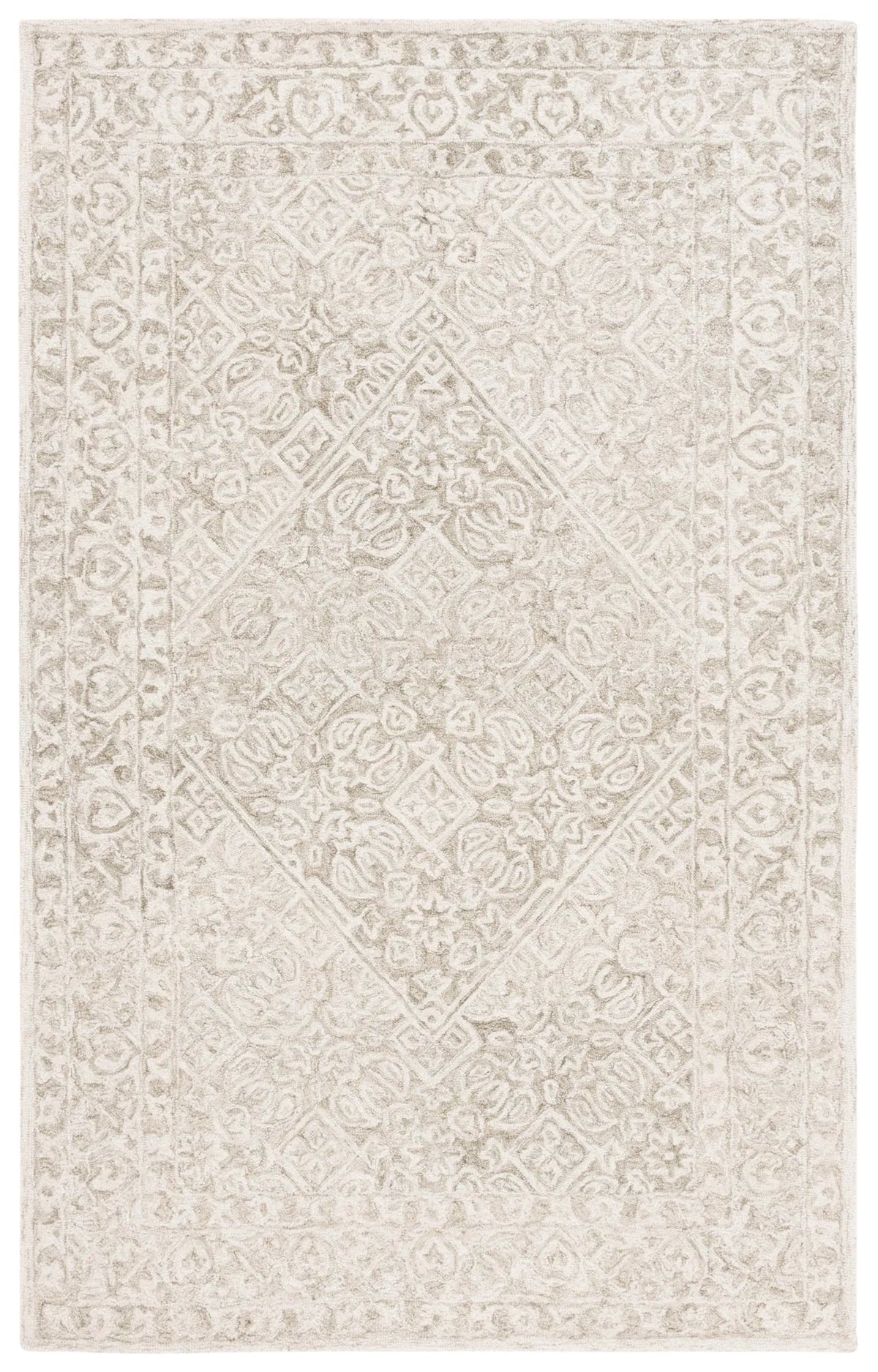 Safavieh Dip Dye 4'-0" x 6'-0" Rug in Sage / Ivory