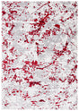 Safavieh Skyler 4'-0" x 6'-0" Rug in Grey / Red