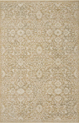 Loloi Elora ELR-06 Traditional Power Loomed Gold Natural Rug - main flat