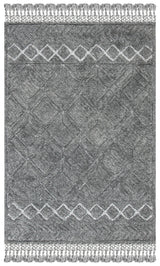 Safavieh Casablanca 4'-0" x 6'-0" Rug in Charcoal
