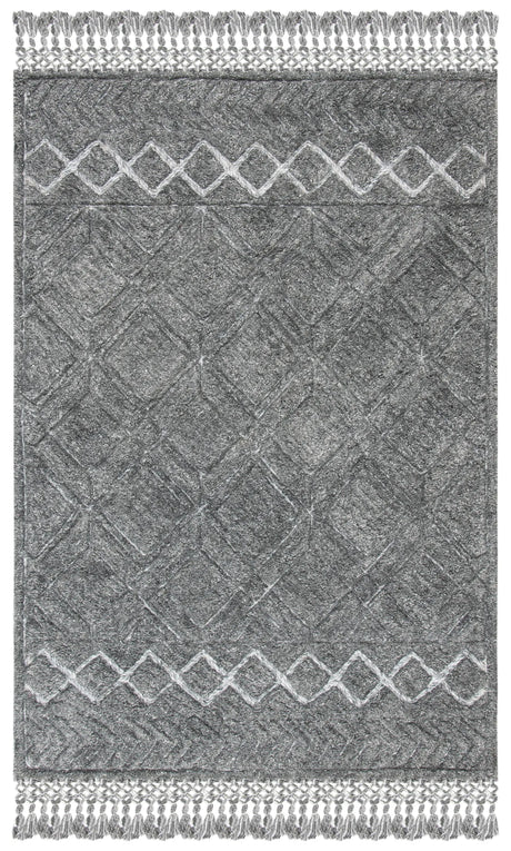 Safavieh Casablanca 4'-0" x 6'-0" Rug in Charcoal