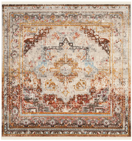 Safavieh Vintage Persian 5'-0" x 5'-0" Rug in Cream / Multi