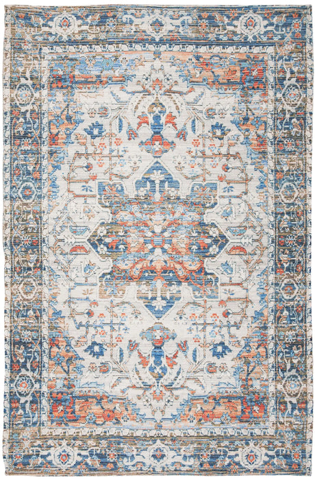 Safavieh Saffron 4'-0" x 6'-0" Rug in Grey / Blue