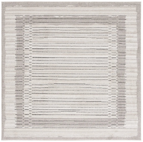 Safavieh Jade 100 6'-7" x 6'-7" Rug in Ivory / Beige Black